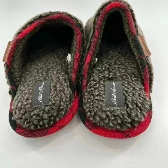 New Eddie Bauer mens slippers size 11 44 gray red plaid
Wool Christmas holiday - Picture 5 of 14